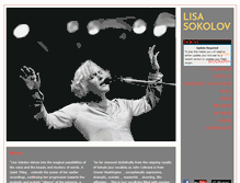 Tablet Screenshot of lisasokolov.com